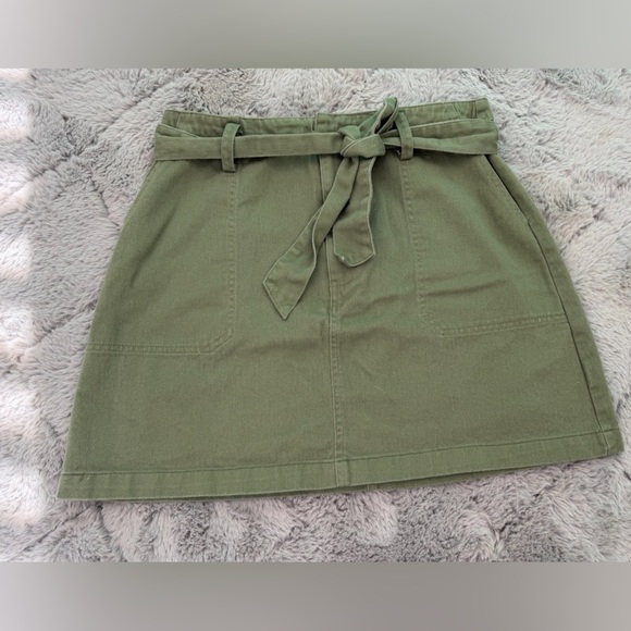 harper heritage Dresses & Skirts - Olive Green Mini Skirt